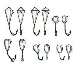 Рис. 2. Финские вольфрамовые мормышки.