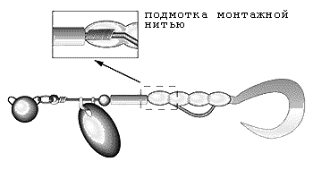 Блесна в сборе